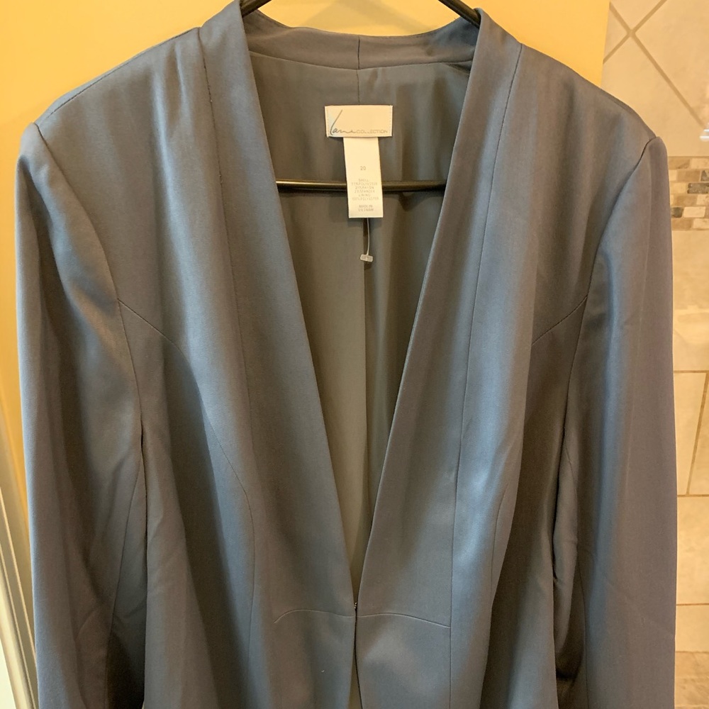 Lane Bryant Silver-Gray Blazer